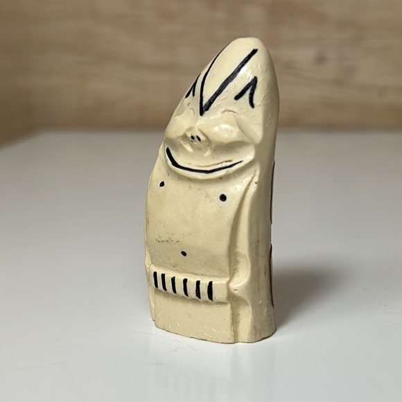 Hand Crafted Art Alaskan Handmade Hand Carved Good Luck Billiken